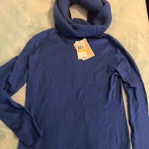 Michael KHORS sweater w attached scarf
